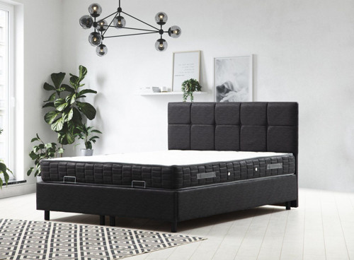 Vitalia Baza Başlık Yatak Seti - Antrasit 140x200