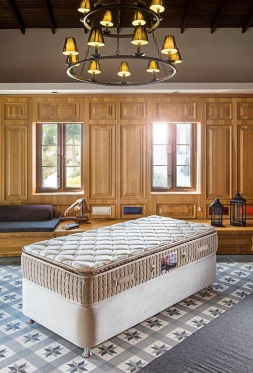 Safir Tek Kişilik Full Ort Pedli Yaylı Yatak 90x190