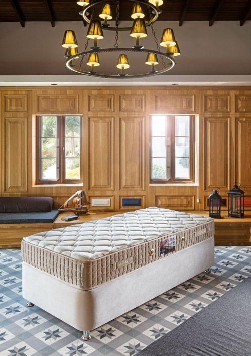 Safir Tek Kişilik Full Ort Pedsiz Yaylı Yatak 120x200