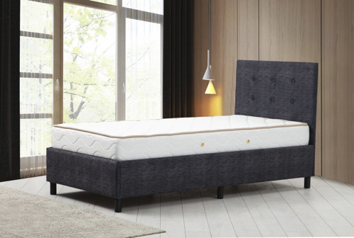 Hira Sabit baza+başlık+yatak Antrasit 140x200