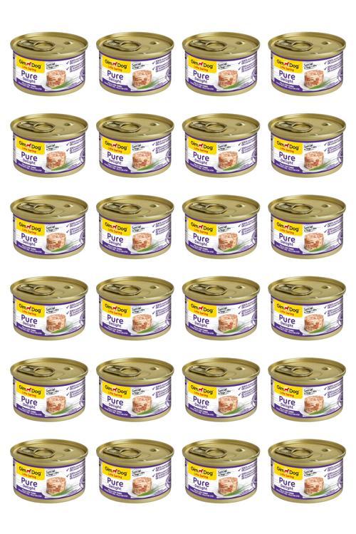 Gımdog Köpek TavukluTuna Balıklı Köpek Konserve 85grx24ad