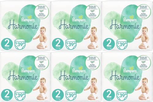 Pampers Harmonie Bebek Bezi Beden:2 (4-8KG) Mini 234 Adet Ekstra Ultra Fırsat Pk