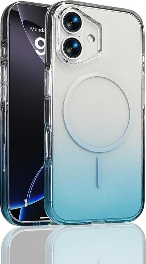 Apple İphone 16 Kılıf M-Safe Şarj Özellikli Zore Septik Silikon Kapak