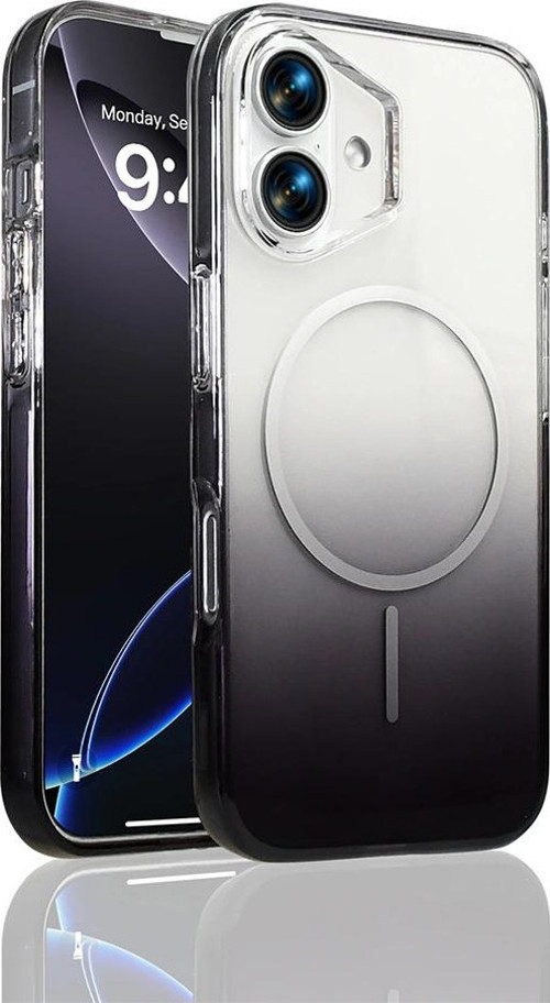 Apple İphone 16 Kılıf M-Safe Şarj Özellikli Zore Septik Silikon Kapak