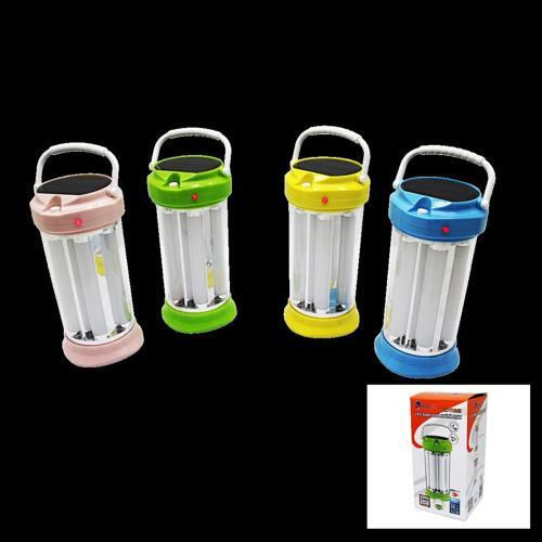 40W X 6 TÜP SOLAR ŞARJLI - FİŞLİ LED IŞILDAK FENER 240W (5365)