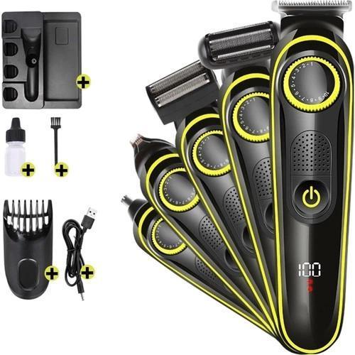 Saç &amp; Sakal Şekillendirici Tıraş Makinesi Erkek Bakım Seti 5 in 1 Ultimate (5365)