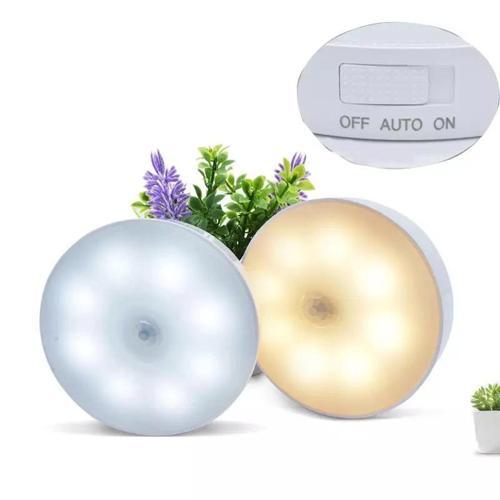 Şarjlı Sensörlü Gece LED Lambası (5365)