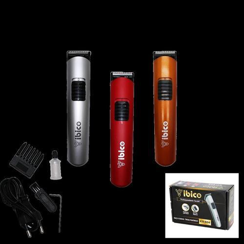 SAÇ SAKAL KESME TRAŞ MAKİNESİ AYARALI TARAK - KIRMIZI-TURUNCU-GRİ GÖVDE (5365)