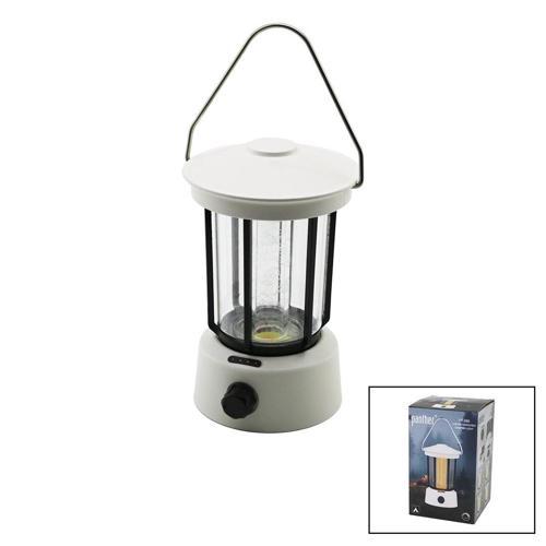 FANUS KAMP LAMBASI EL FENERİ USB ŞARJLI POWERBANK 5W COB LED 800LUMEN IŞIK AYARI GÜN IŞIK - BEYAZ PT