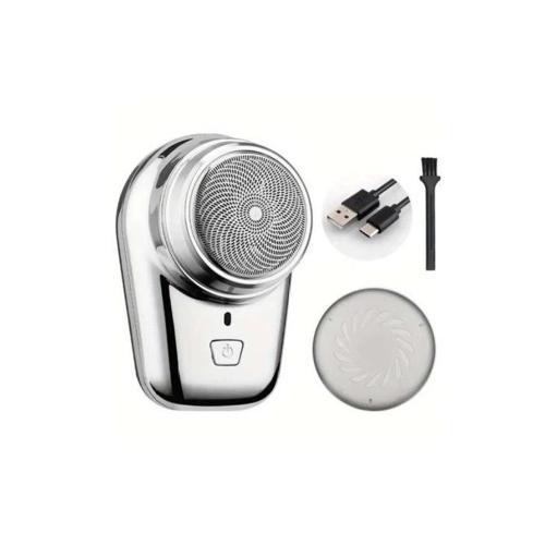 MINI SHAVER P-10 K-10 MİNİ TAŞINABİLİR SIFIR SAKAL TRAŞ MAKİNESİ USB ŞARJLI (5365)