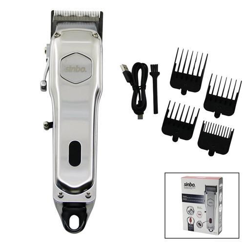 USB ŞARJLI - DİJİTAL GÖSTERGE  SAÇ - SAKAL KESME TRAŞ MAKİNESİ  ÇELİK GÖVDE - KOLLU TARAK AYARI SHC-