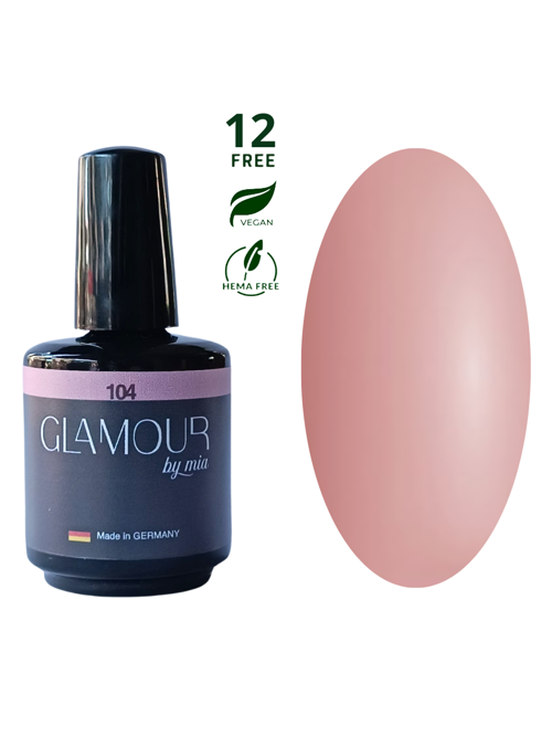 Glamour Pembe Kalıcı Oje 104 TPO FREE
