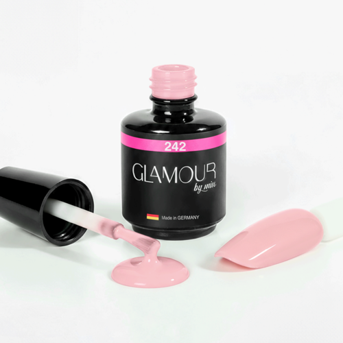 Glamour Pembe Kalıcı Oje 242 TPO FREE