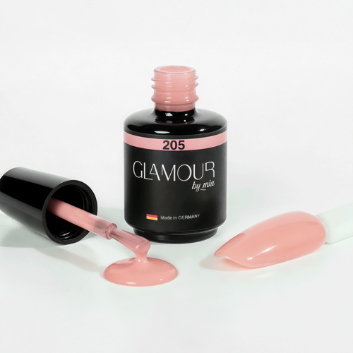 Glamour Pembe Kalıcı Oje 205 TPO FREE