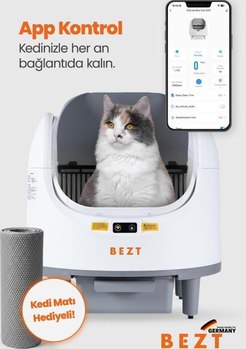 Pure Cat Otomatik Akıllı Kedi Tuvaleti