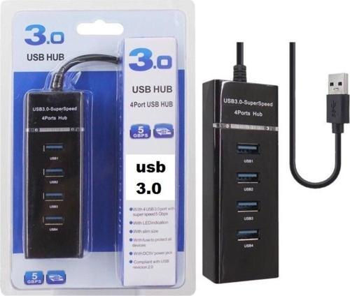 Kaliteli 4lü Dörtlü 4 Port Usb 3.0 Hub Çoklayıcı Çoğaltıcı Hub Hap