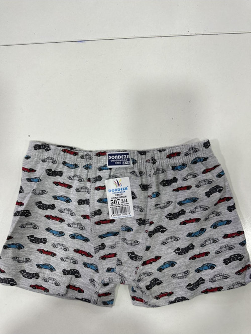 Çocuk Desenli Boxer 12Li Çok Renkli 9-10 Yaş