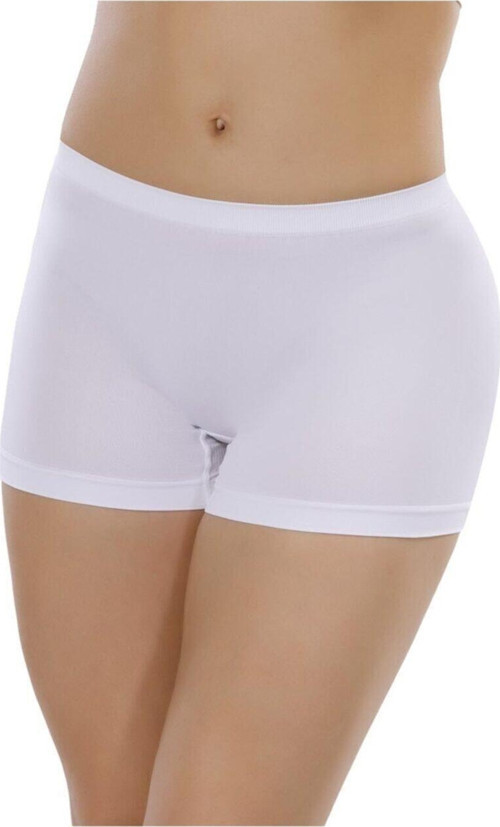 Dikişsiz Toparlayıcı İz Yapmaz Korse Boxer Beyaz L