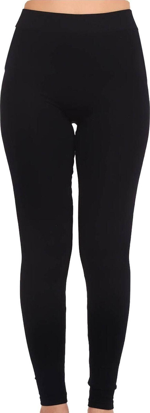 Kadın Iç Kısmı Peluşlu Kışlık Termal Tayt Siyah L-Xl