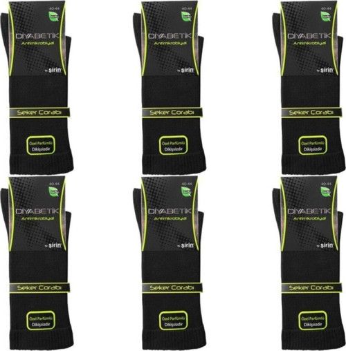 Erkek Çorap Özel Parfümlü Çorabı 6 Adet Çok Renkli 40-44
