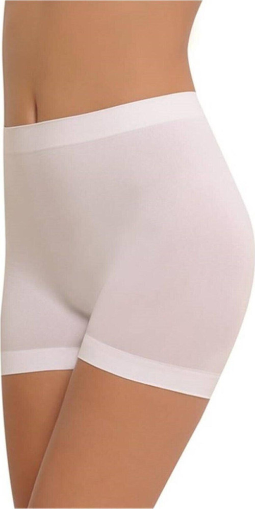 Unisex Beyaz Dikişsiz Boxer 2007 Beyaz M
