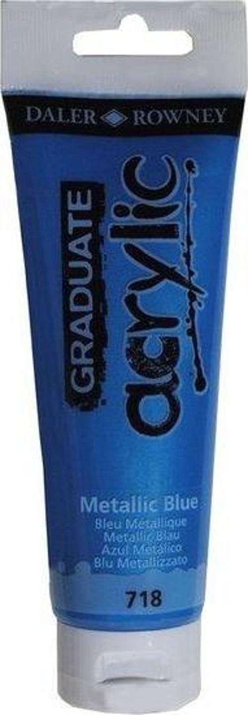 Akrilik Boya 120ML Metallic Blue