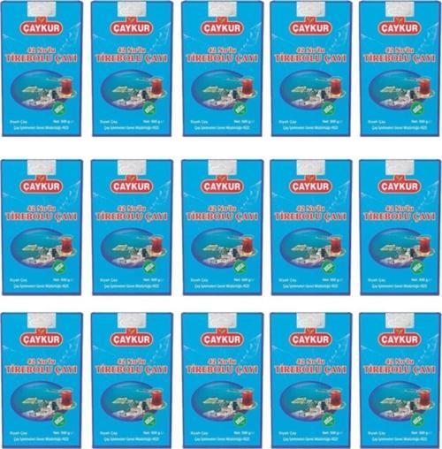 42 No'lu Tirebolu Siyah Dökme Çay 15 x 500 G