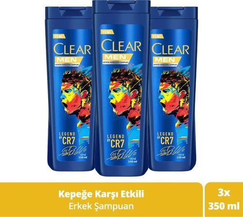 Men Kepeğe Karşı Etkili Şampuan Legend By CR7 3 x 350 ML