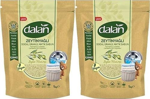 Zeytin Mucizesi Zeytinyağlı Granül Matik Sabun Tozu 32 Yıkama 2 x 1 KG