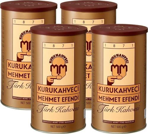 Teneke 4 x 500 G Türk Kahvesi