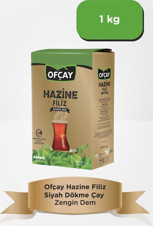 Hazine Siyah Dökme Çay 1  kg