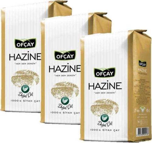 Hazine Siyah Dökme Çay 3 x 1  kg