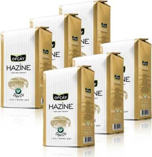 Hazine Siyah Dökme Çay 6 x 1  kg