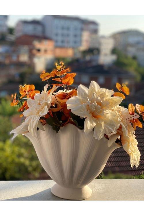 İstiridye Vazo / H&M Vazo