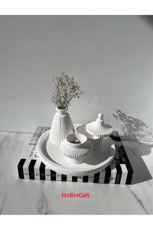 Hobincan Dekoratif Vazo Seti