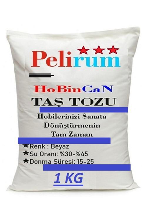 1 Kg Hızlı Donan Biblo Taş Tozu Güçlü Hobi Biblo Mumluk Vazo Kalıp Dökümü 1 Kg (%98 Baloncuksuz)