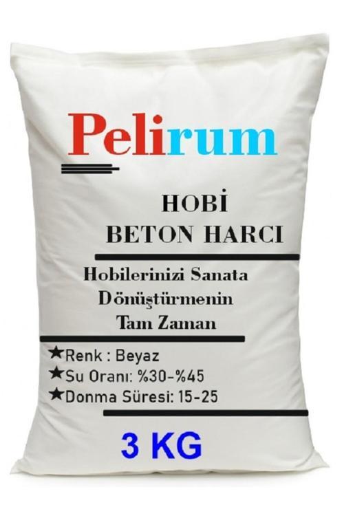 Hızlı Donan Biblo Harcı Tozu Güçlü Hobi Biblo Mumluk Vazo Kalıp Döküm Harcı 3 Kg (%98 Baloncuksuz)