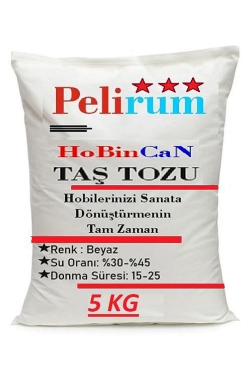 5 Kg Hızlı Donan Biblo Taş Tozu Güçlü Hobi Biblo Mumluk Vazo Kalıp Dökümü 5 Kg (%98 Baloncuksuz)