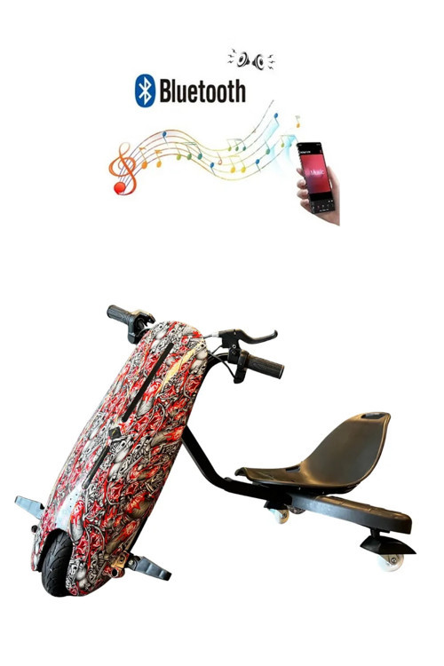Drift Car Elektrikli Kaykay Bluetooth Dirift Kar Hoverboard Scooter Ledli Bluetoothlu D15