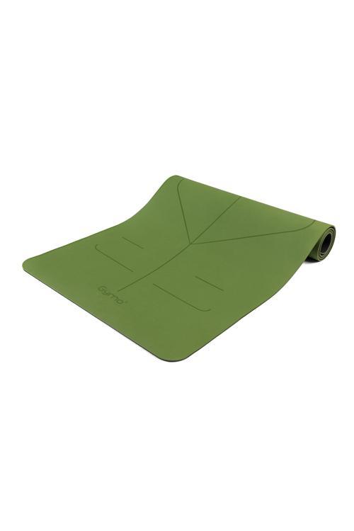 UltraGrip Hizalamalı 6mm TPE Yoga Matı Pilates Minderi Yeşil