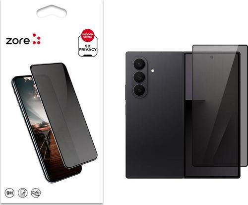 Galaxy Z Fold 7 Zore New 5D Privacy Temperli Ekran Koruyucu