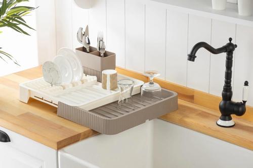 SÜRGÜLÜ BULAŞIKLIK PLASTİK 32.5CM X 35.5CM - 51.5 X 35.5CM (5365)