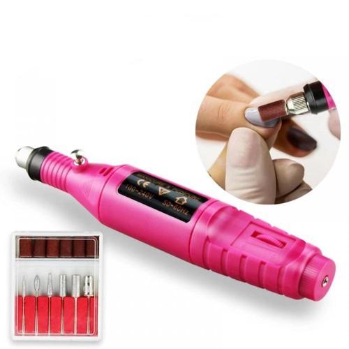 6 Uçlu Elektrikli Manikür Pedikür Seti ( 2000-300RPM HIZ ) (5365)