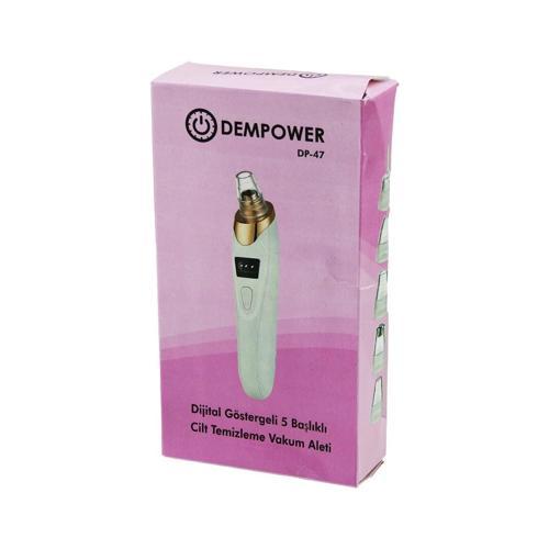 CİLT BAKIM ALETİ VAKUM AKNE- GÖZENEK- SİYAH NOKTA TEMİZLEME USB ŞARJ - 5BAŞLIK DİJİTAL G.- 3KADEME H