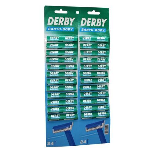 DERBY BANYO BODY TEK BIÇAK KARTELALI JİLET 48PCS (5365)