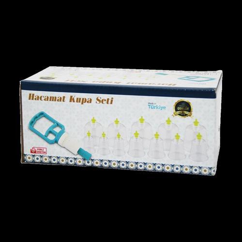 12 PARÇA  HACAMAT KUPA MASAJ SETİ (5365)