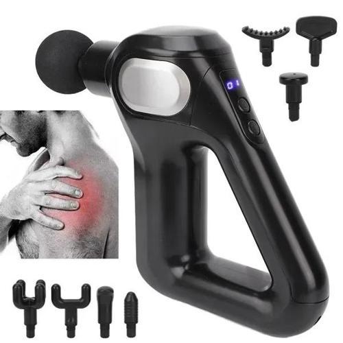 Gri LCD Sporcu Egzersiz Masaj Aleti 8 Başlıklı KH-750 (5365)