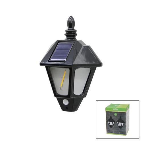 2 PCS  SOLAR - GÜNEŞ ENERJİLİ DUVAR LAMBASI COB LED SENSÖRLÜ= 3 MOD FONKSİYON BAHÇE-BALKON-SOKAK PT-
