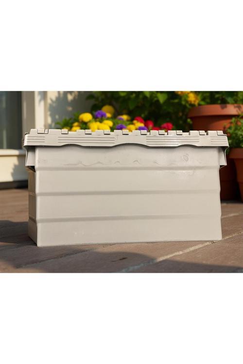 (2’Li) Konik Menteşe Kapaklı Plastik Kasa 400x600x420