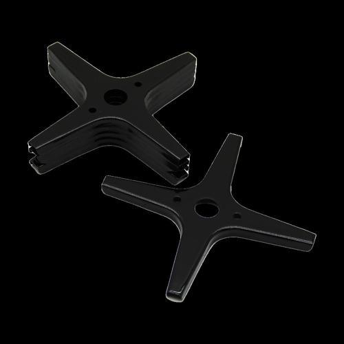 5 ADET SİYAH ARTI MODEL CEZVELİK OCAK KÜÇÜLTÜCÜ EMAYE (5365)